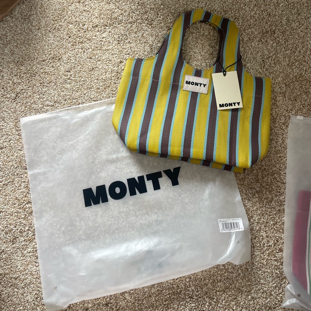 Oval Recycled Nylon Bag by Monty